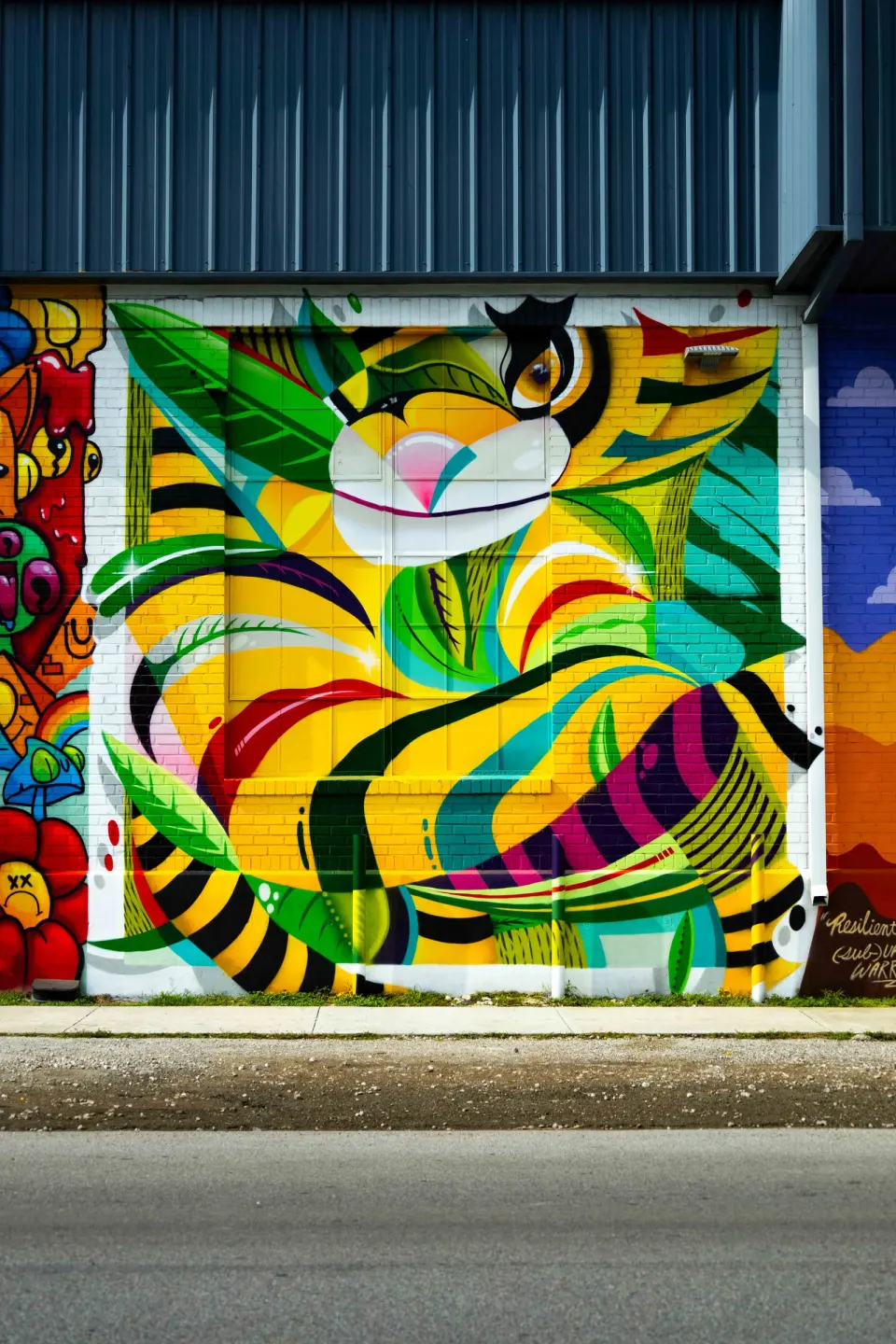 Mural at Bad Astronaut
