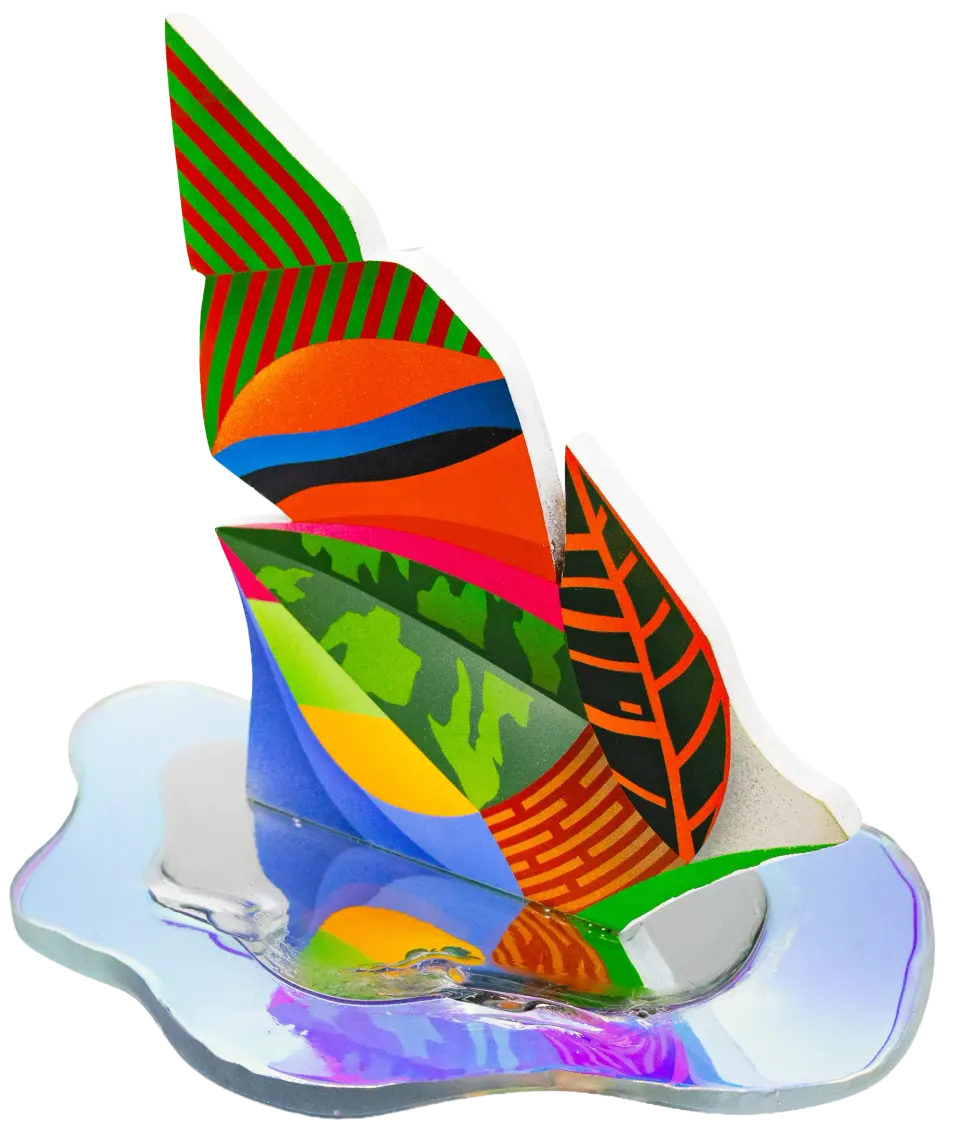 Floral Echoes, Sculpture by DUAL