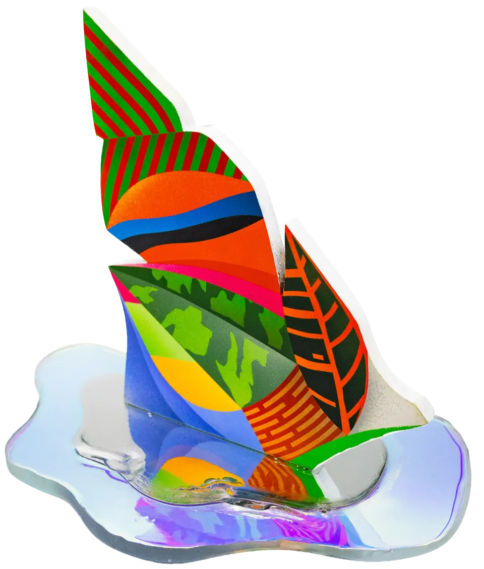Floral Echoes, Sculpture by DUAL