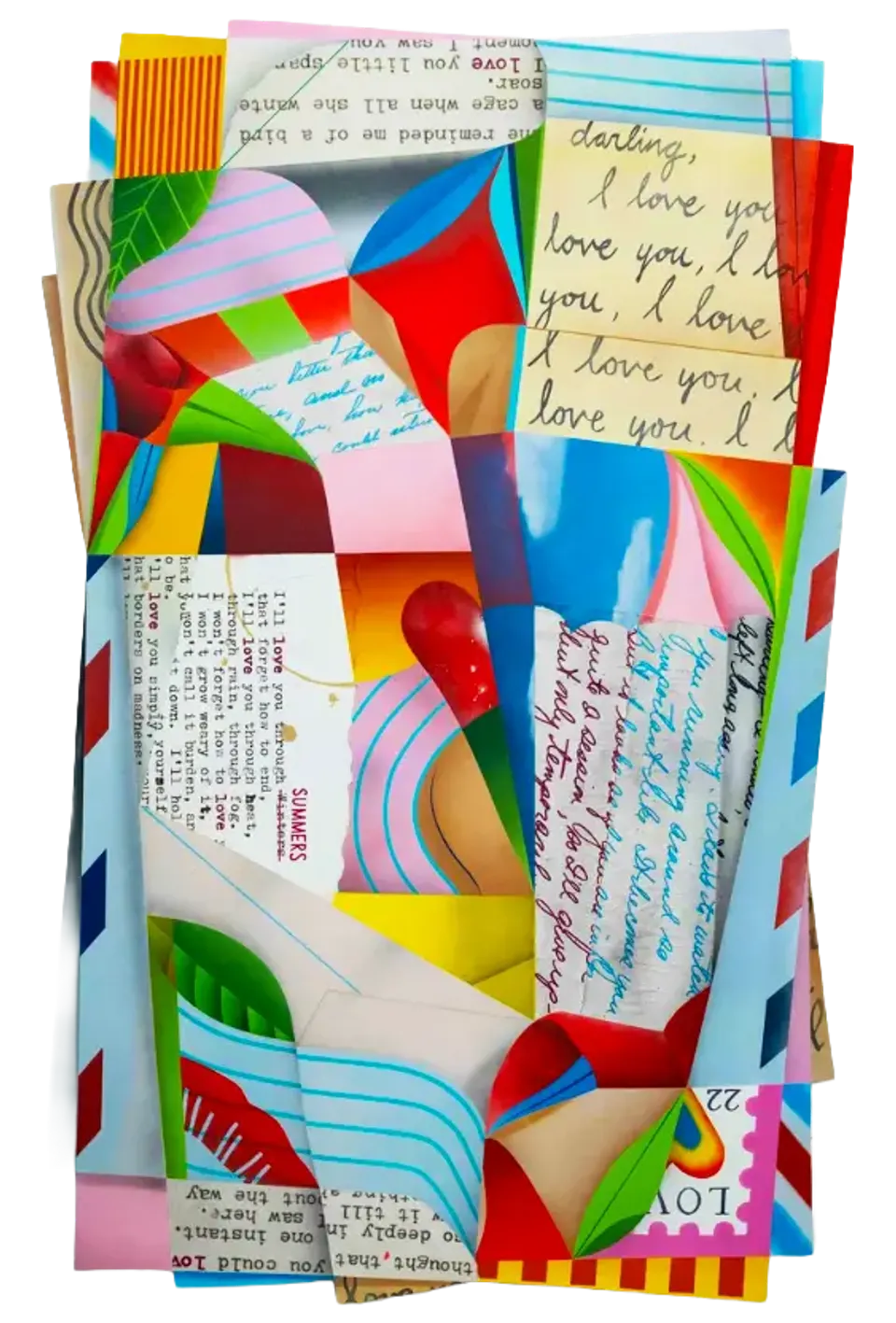 Love Letter Painting by DUAL