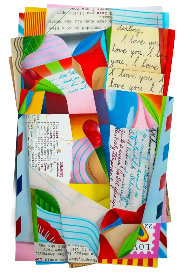 Love Letter Painting by DUAL